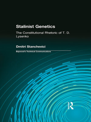 cover image of Stalinist Genetics